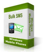 Bulk Text Messaging Software for Windows based mobile phone
