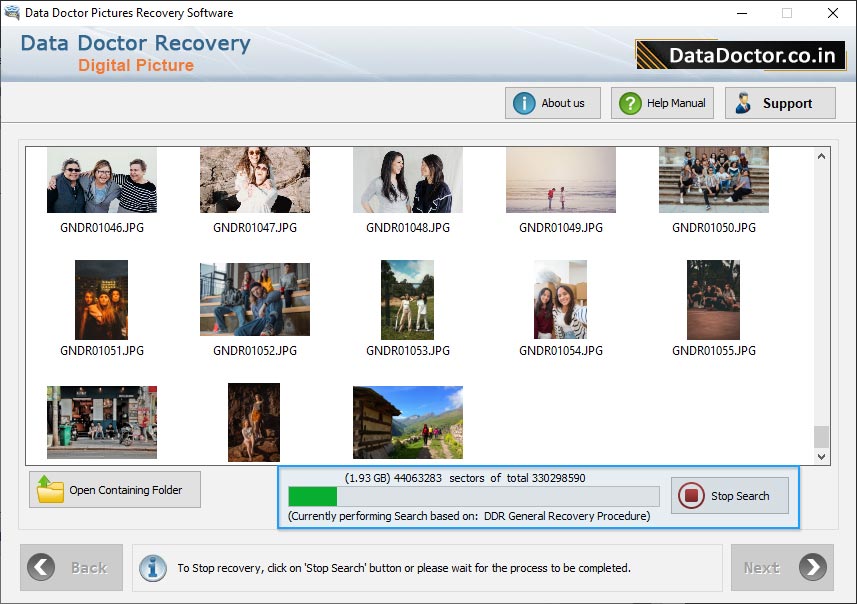 File Searching process