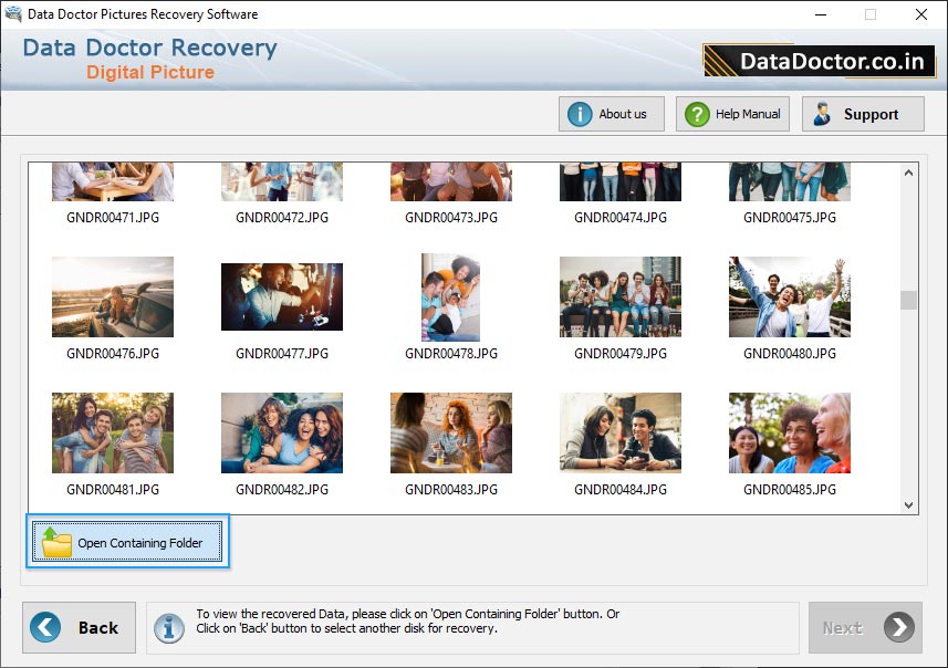 Open Containing Folder