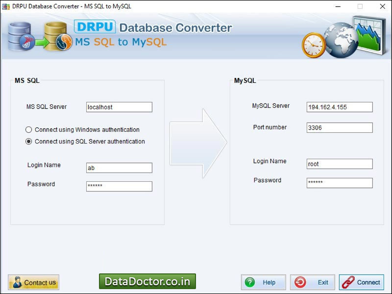 Migrate MSSQL Database to MySQL Windows 11 download